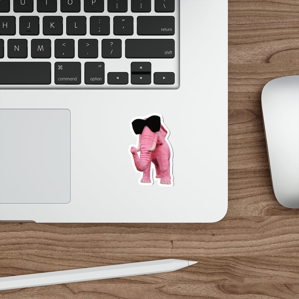 Pink Elephant Stickers