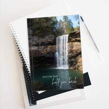Load image into Gallery viewer, Greeter Falls with quote &quot;don&#39;t let fear hold you back&quot;
