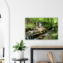 Load image into Gallery viewer, City Lake Falls in Cookeville, Tennessee in summer
