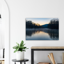 Load image into Gallery viewer, City Lake in Cookeville, Tennessee in winter
