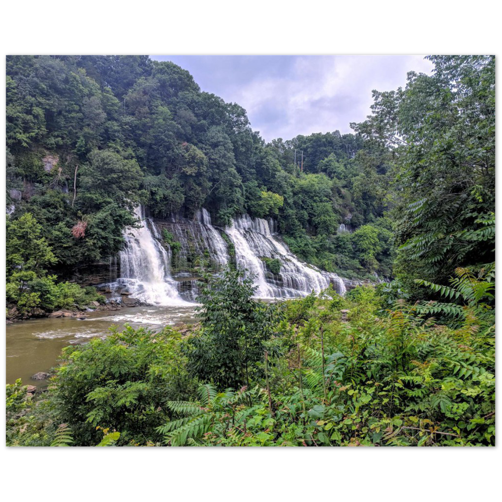 Twin Falls at Rock Island State Park in Warren County, Tennessee