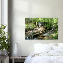 Load image into Gallery viewer, City Lake Falls in Cookeville, Tennessee in summer
