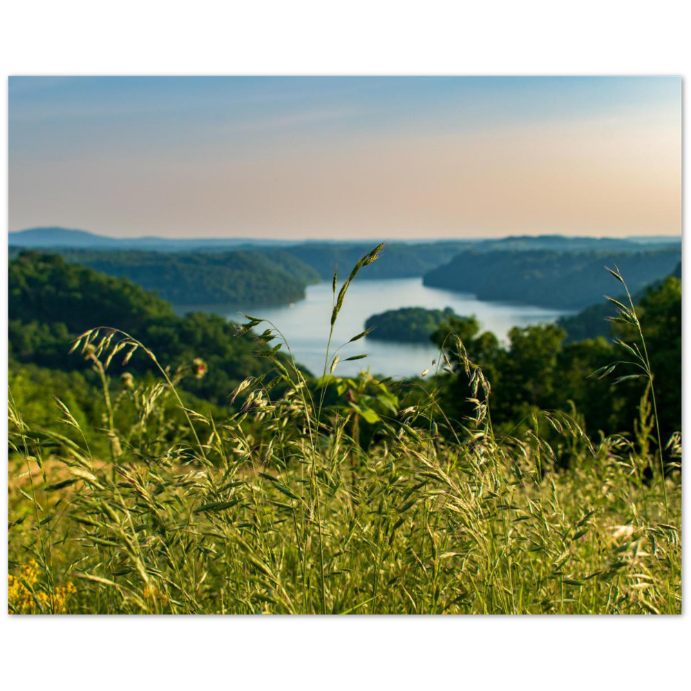 Dale Hollow Lake overlook in Byrdstown, Tennessee