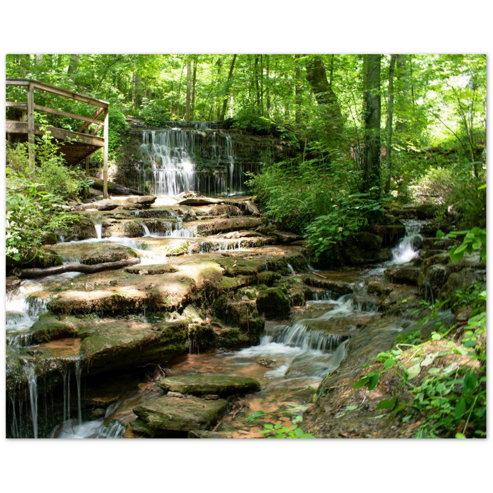 City Lake Falls in Cookeville, Tennessee