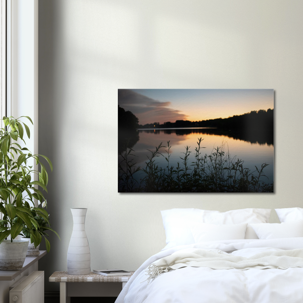  Fenway Park at Sunset 36 x 24 Gallery Wrapped Canvas